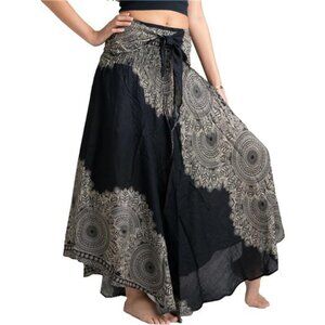 Long Skirts for Women Hippierose Black
